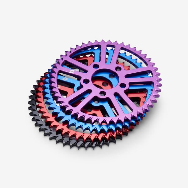 Full-E Charged Rear Sprocket 428-48T Purple for Sting Pro TL5500