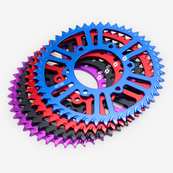 Full-E Charged Rear Sprocket 520-46T for Komodo Blue