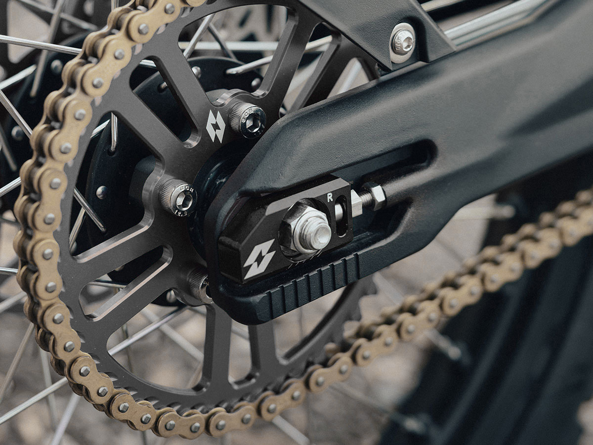 Full-E Charged Rear Sprocket 420-54T Black