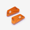 Full-E Charged Brake Reservoir Caps Orange for Light Bee