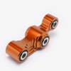 Full-E Charged Reinforced Suspension Linkage for Ultra Bee with Roller Bearings Orange