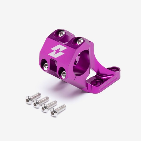 Full-E Charged Handlebar Risers 31.8mm Purple