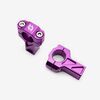 Full-E Charged Handlebar Risers 25mm for TL6000 Purple