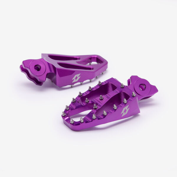 Full-E Charged Purple Footpeg Set