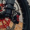 Full-E Charged Front Brake Caliper Bracket for 250mm Oversized Disc Black