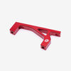 Full-E Charged Front Brake Caliper Bracket for 250mm Oversized Disc Red