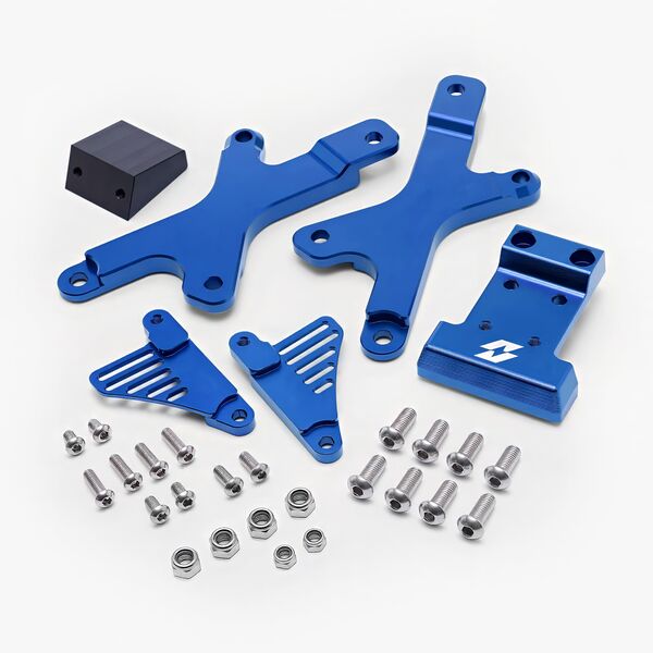 Full-E Charged Seat Lift Kit Aluminium Blue