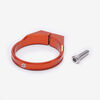 Full-E Charged Steering Tube Riser Reinforcing Clamp Orange