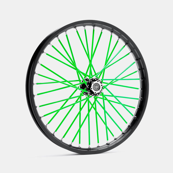 Lextek Green Spoke Wraps 190mm (20pcs/Set)