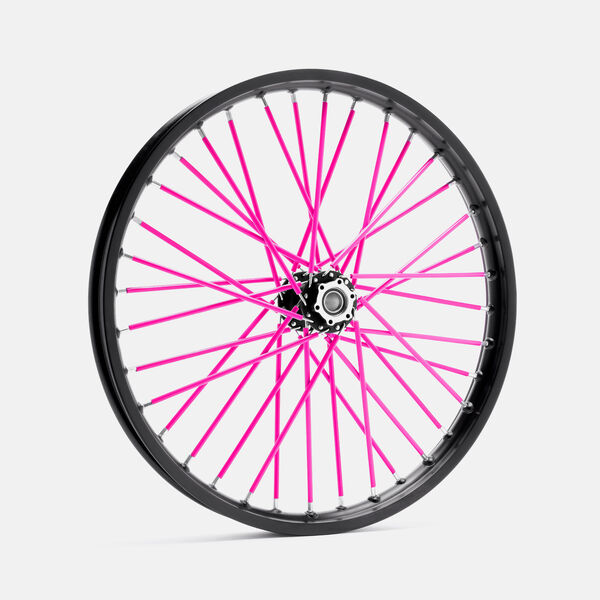 Lextek Pink Spoke Wraps 190mm (20pcs/Set)