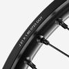 Full-E Charged Front and Rear Wheel Set 21inch x 1.6 & 18inch x 2.15 for Ultra Bee Black Spokes
