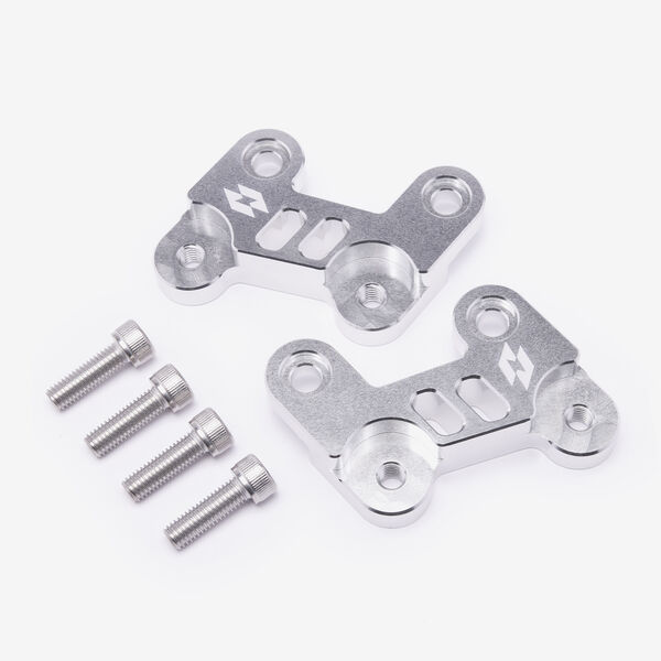 Full-E Charged Footpeg Lowering Bracket Silver