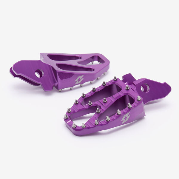 Full-E Charged Footpeg Set for Ultra Bee Purple