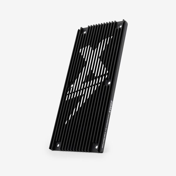 EBMX X-9000 Motor Controller Heat Sink version 3 Black (With Information Leaflet
